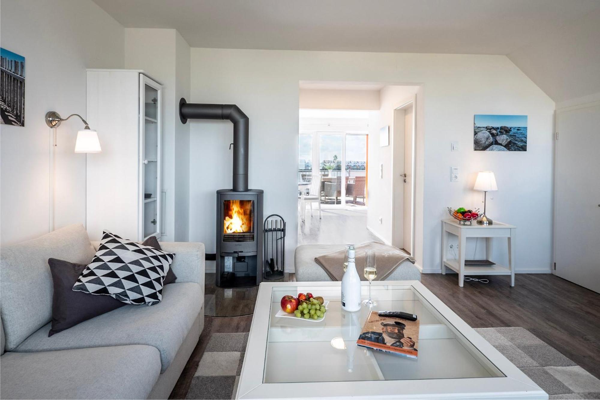 Maisonette Fewo Ostseeflair By Seeblick Ferien Oro, Erste Wasserreihe, E-Saeule Ольпениц Экстерьер фото