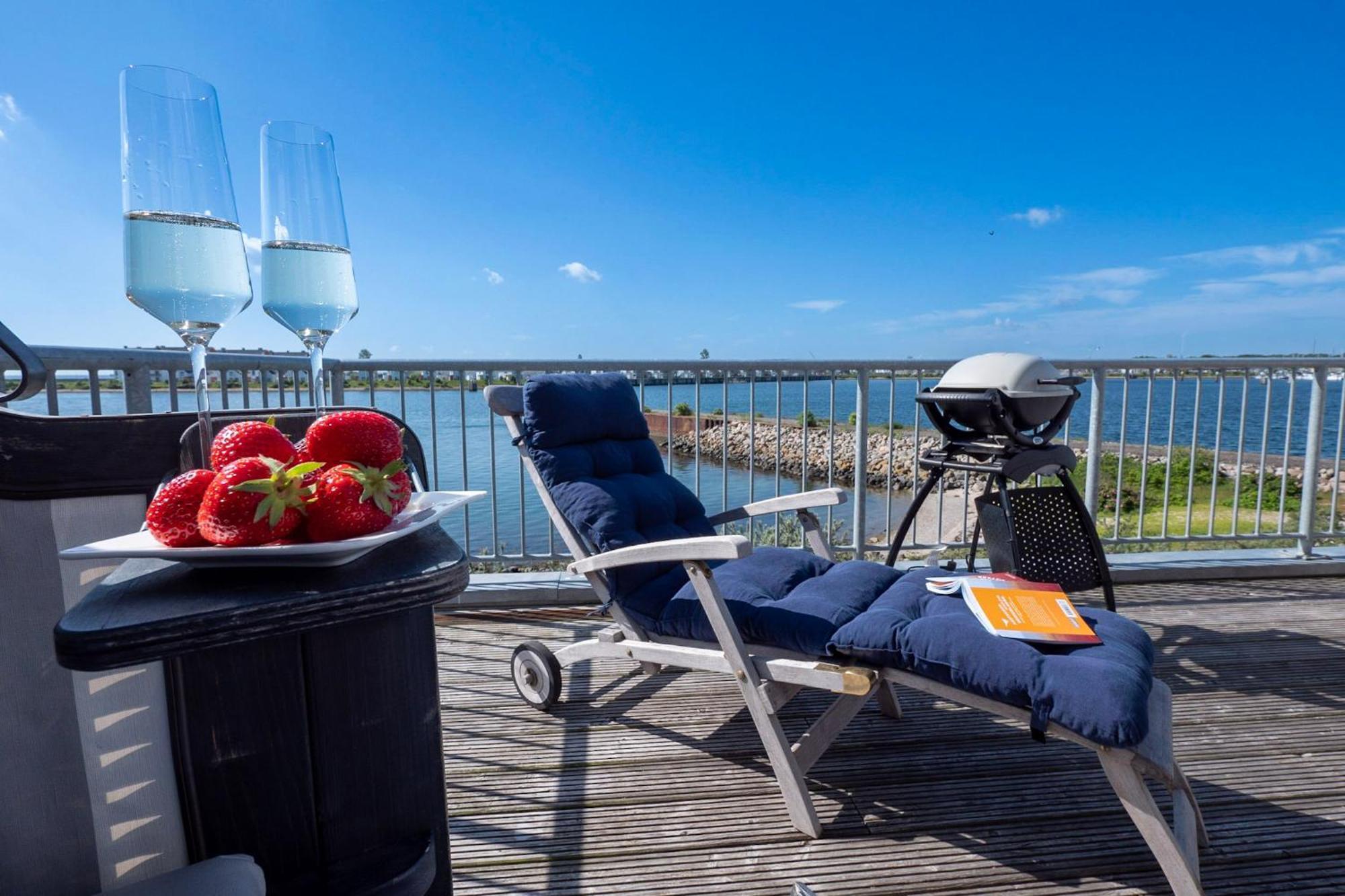 Maisonette Fewo Ostseeflair By Seeblick Ferien Oro, Erste Wasserreihe, E-Saeule Ольпениц Экстерьер фото